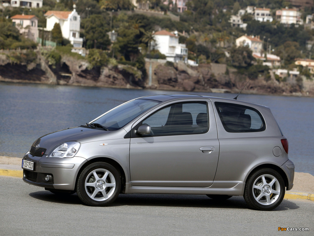 Toyota Yaris T-Sport 2003–05 images (1024 x 768)