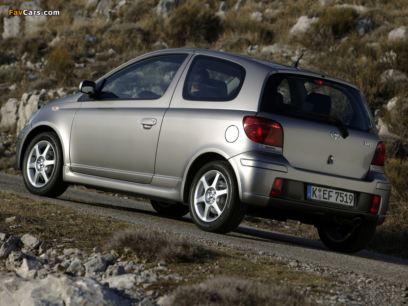 Toyota Yaris T-Sport 2003–05 pictures (800 x 600)