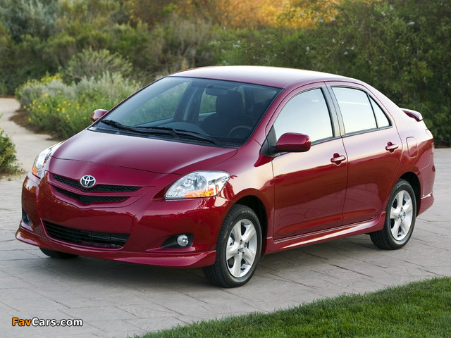 Toyota Yaris S Sedan 2006 photos (640 x 480)