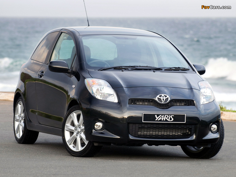 Toyota Yaris T-Sport 3-door ZA-spec 2007–09 images (800 x 600)