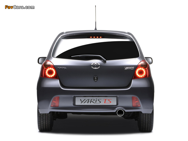 Toyota Yaris T-Sport 3-door 2007–09 photos (640 x 480)