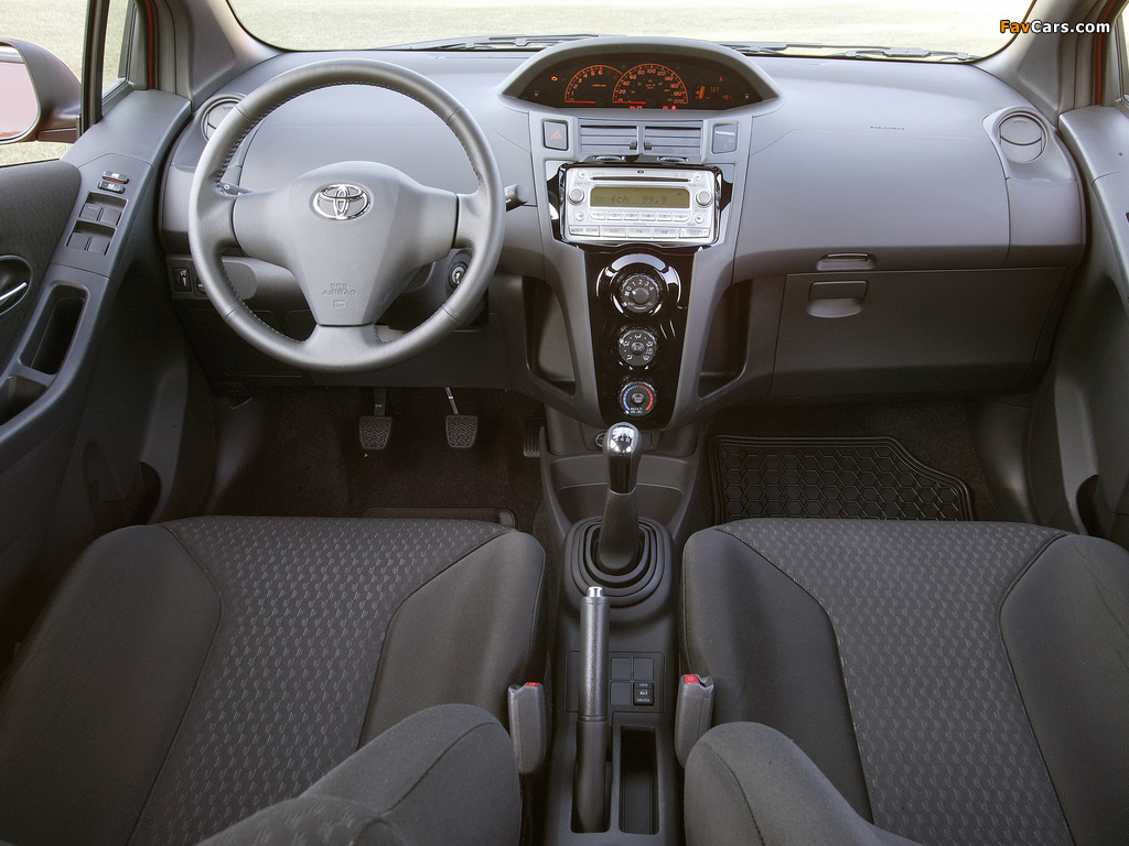 Toyota Yaris RS 5-door 2008–09 images (1024 x 768)