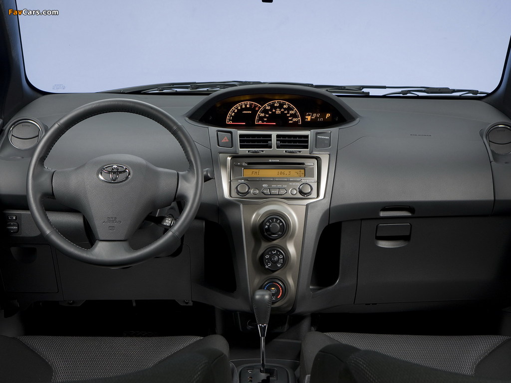 Toyota Yaris S 5-door 2008–09 photos (1024 x 768)