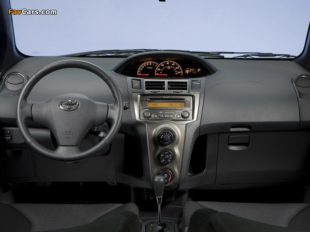 Toyota Yaris S 5-door 2008–09 photos (640 x 480)