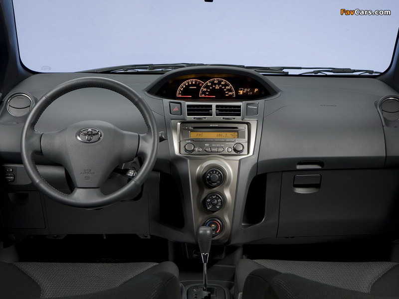 Toyota Yaris S 5-door 2008–09 photos (800 x 600)