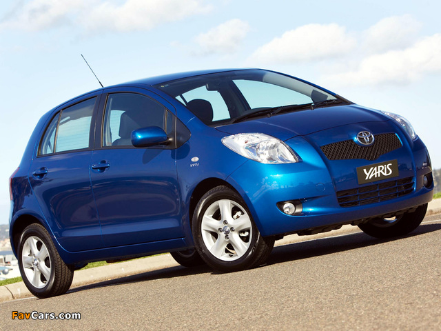 Toyota Yaris Rush AU-spec 2008 pictures (640 x 480)