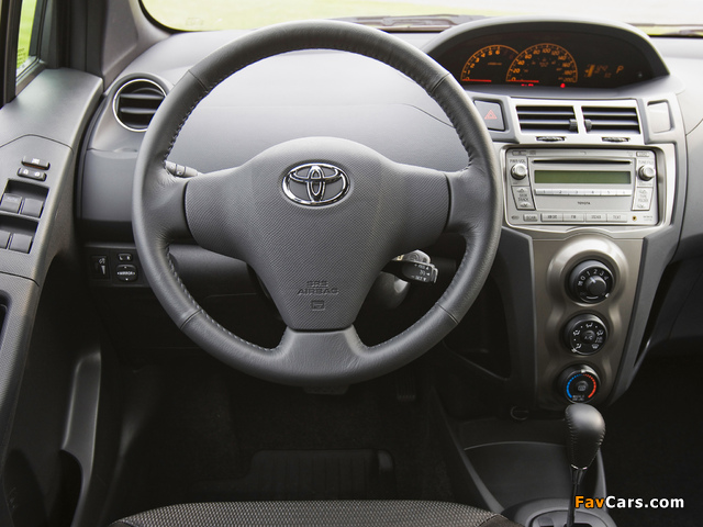 Toyota Yaris RS 5-door 2008–09 pictures (640 x 480)