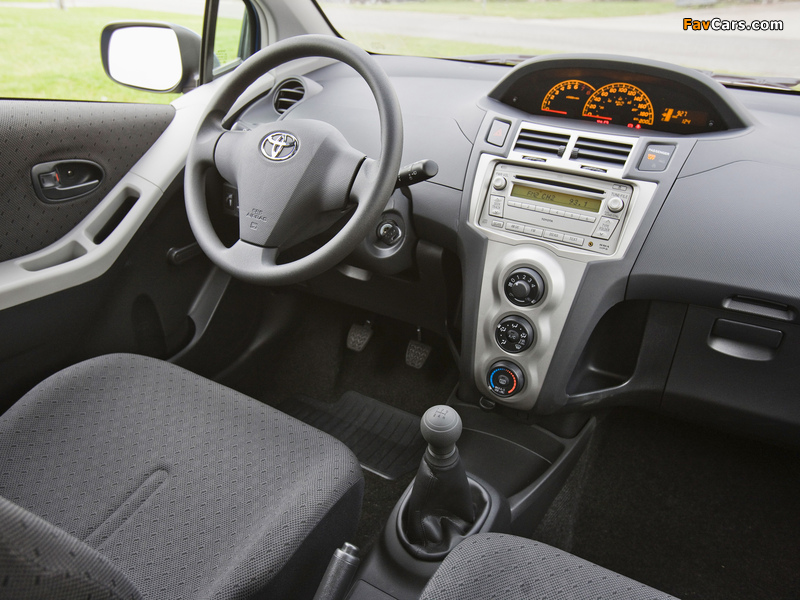 Toyota Yaris RS 5-door 2008–09 pictures (800 x 600)