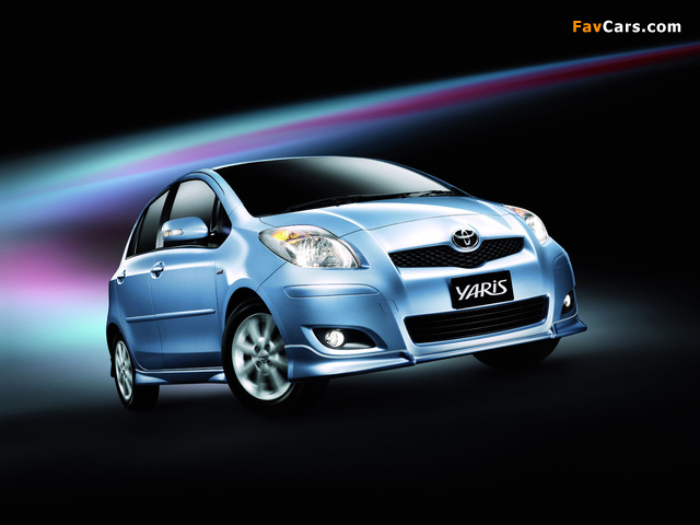 Toyota Yaris S Limited TH-spec 2009 wallpapers (640 x 480)