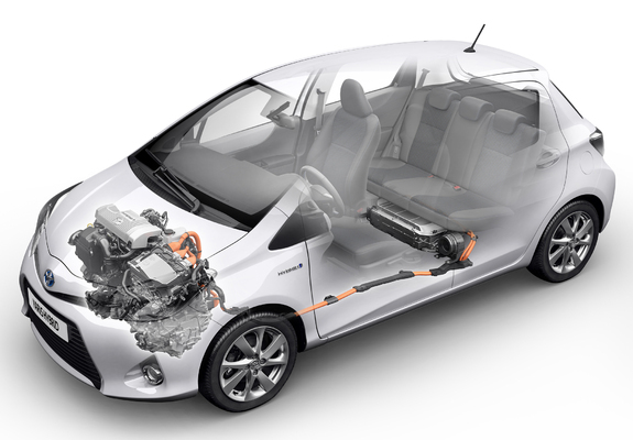 Toyota Yaris Hybrid 2012 images