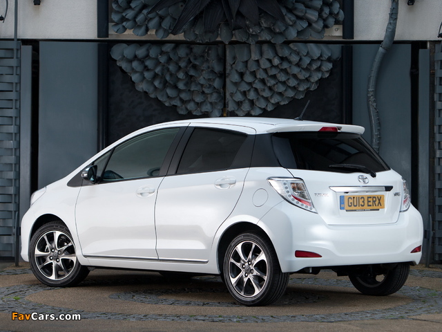 Toyota Yaris Trend 5-door UK-spec 2013 photos (640 x 480)