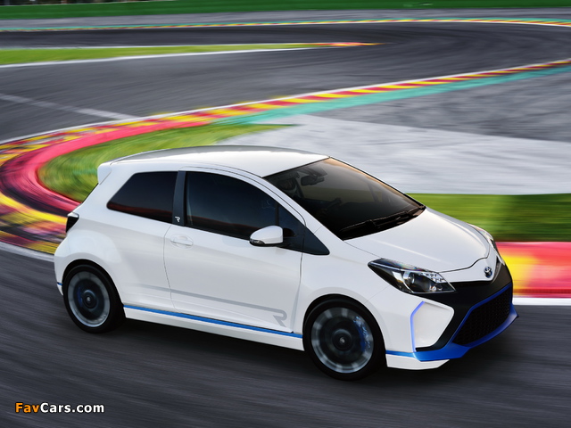 Toyota Yaris Hybrid-R Concept 2013 wallpapers (640 x 480)