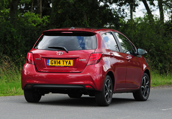 Toyota Yaris 5-door UK-spec 2014 images