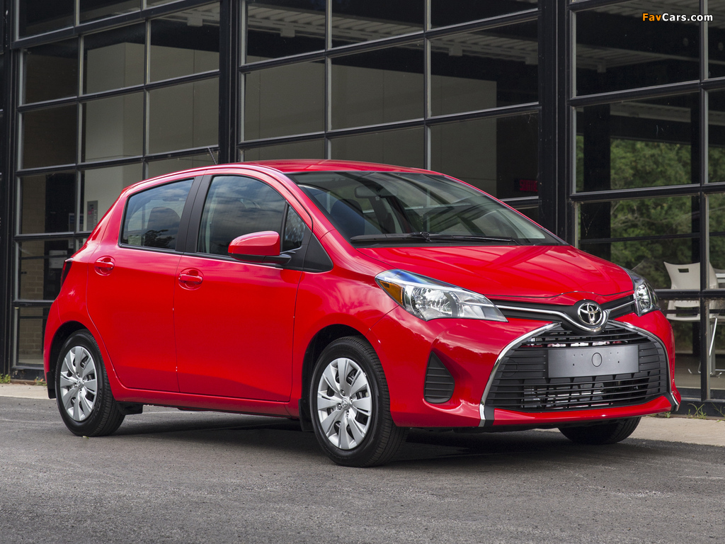 2015 Toyota Yaris LE 5-door US-spec 2014 images (1024 x 768)