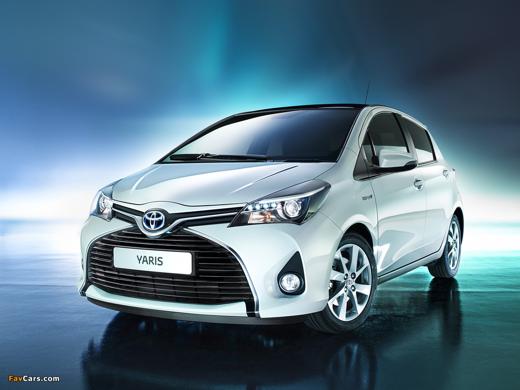 Toyota Yaris Hybrid 2014 photos (1024 x 768)