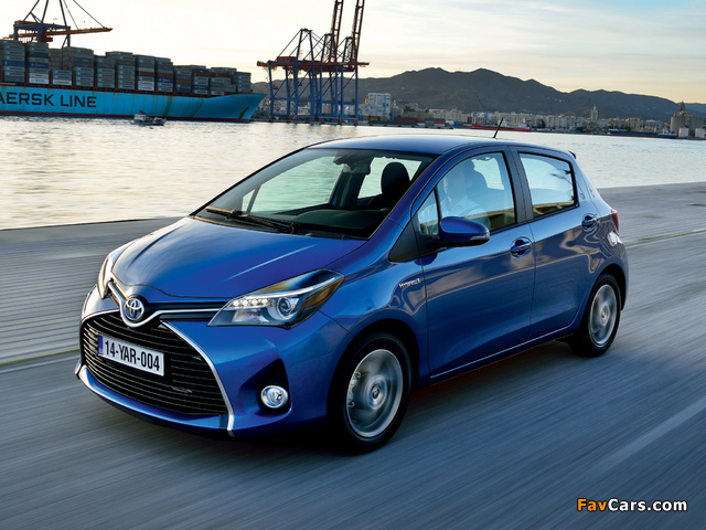Toyota Yaris Hybrid 2014 pictures (640 x 480)