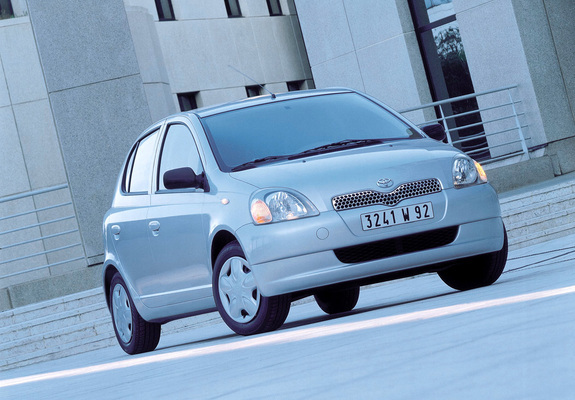 Toyota Yaris 5-door 1999–2003 wallpapers