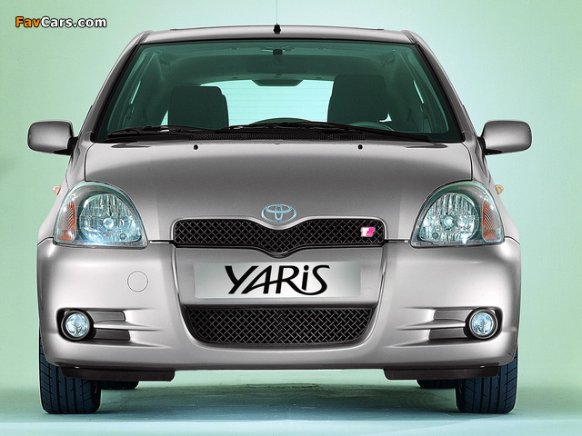 Toyota Yaris T-Sport 2001–03 wallpapers (640 x 480)
