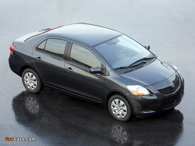 Toyota Yaris Sedan 2006 wallpapers (640 x 480)