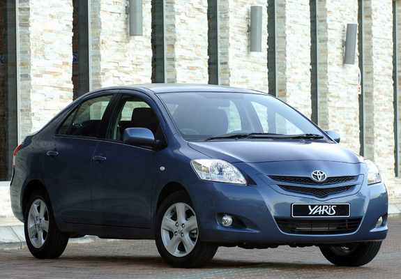 Toyota Yaris Sedan ZA-spec 2006 wallpapers