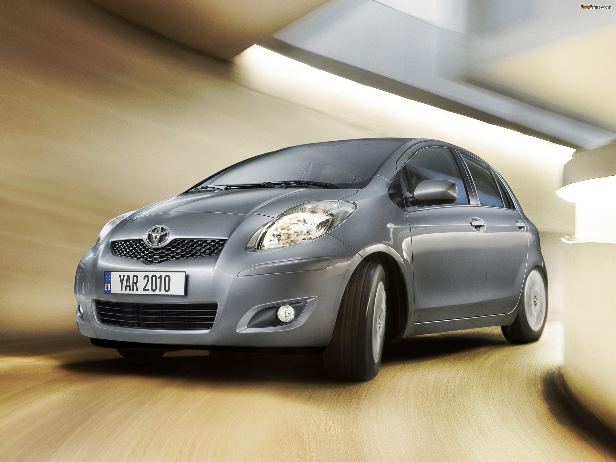 Toyota Yaris 5-door 2009–11 wallpapers (2048 x 1536)