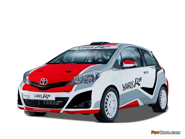 Toyota Yaris R1A Rally Car 2012 wallpapers (640 x 480)