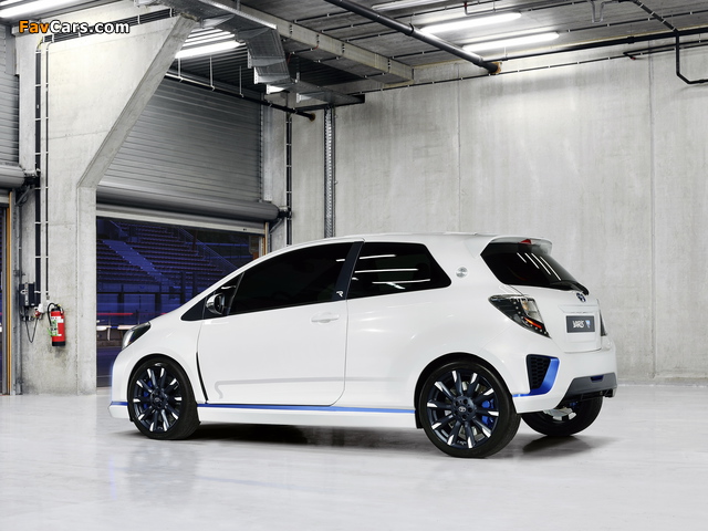 Toyota Yaris Hybrid-R Concept 2013 wallpapers (640 x 480)