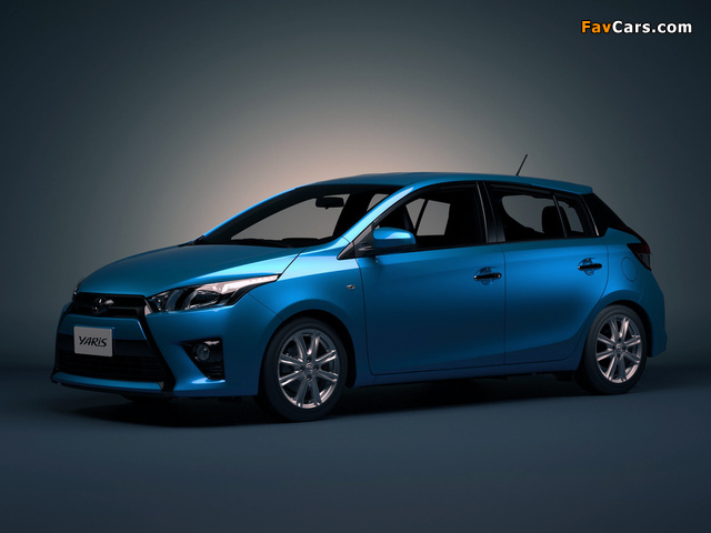 Toyota Yaris CN-spec 2013 wallpapers (640 x 480)