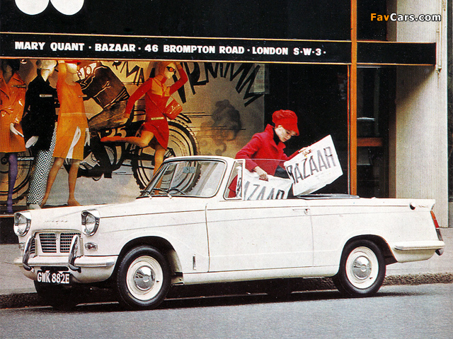 Triumph Herald 1200 Convertible 1961–67 wallpapers (640 x 480)