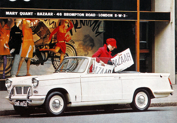 Triumph Herald 1200 Convertible 1961–67 wallpapers