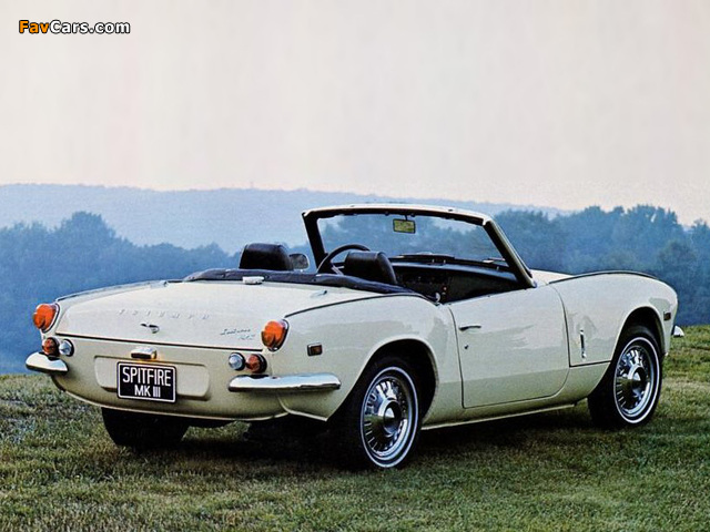 Triumph Spitfire (MkIII) 1967–70 wallpapers (640 x 480)