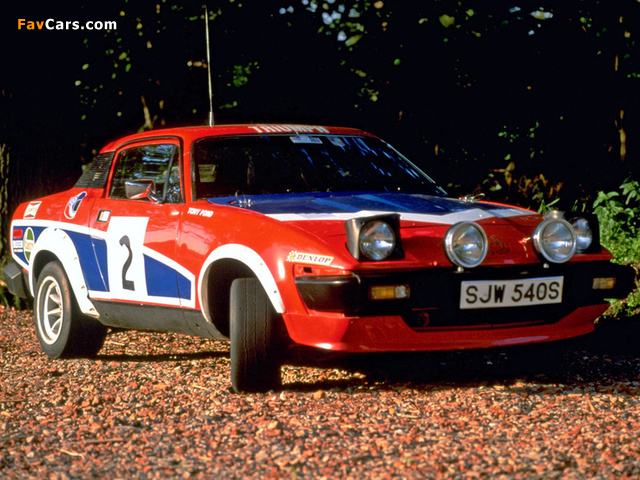 Triumph TR7 Rally Car 1975–81 pictures (640 x 480)