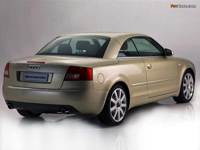 Valmet Audi A4 Coupe-Cabrio I Concept 2004 photos (800 x 600)