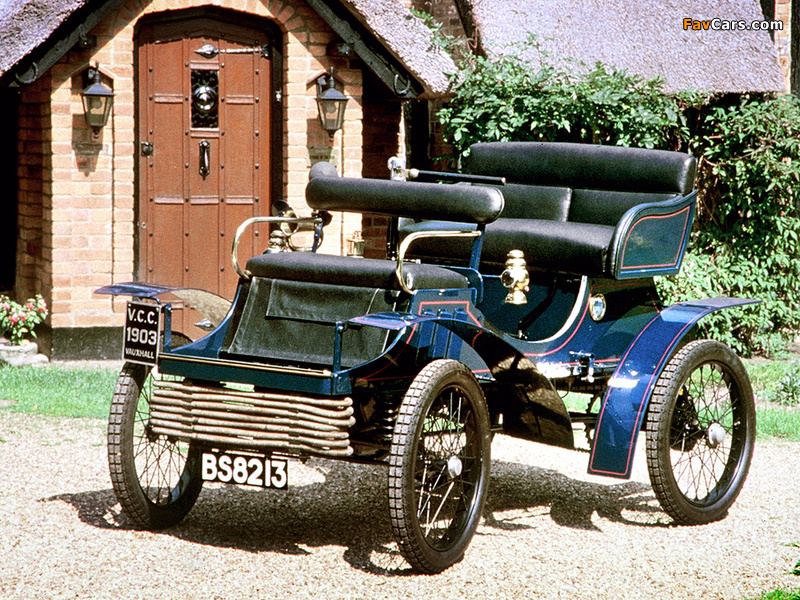 Vauxhall 5 HP 4-seater 1903 pictures (800 x 600)