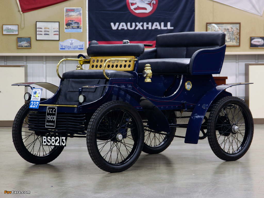 Vauxhall 5 HP 4-seater 1903 wallpapers (1024 x 768)