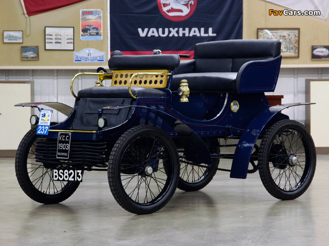 Vauxhall 5 HP 4-seater 1903 wallpapers (640 x 480)