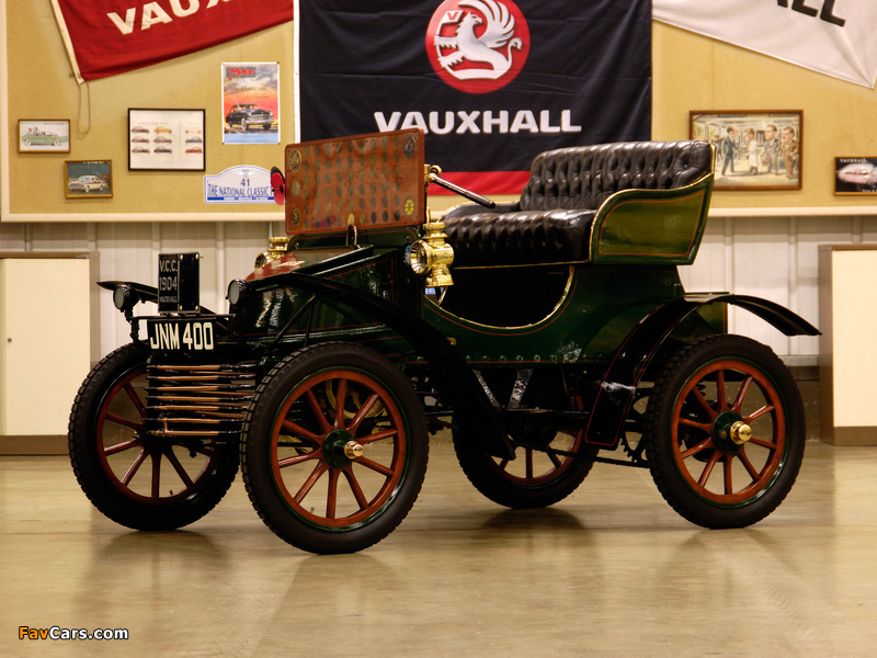 Vauxhall 6 HP 2-seater 1904 pictures (800 x 600)
