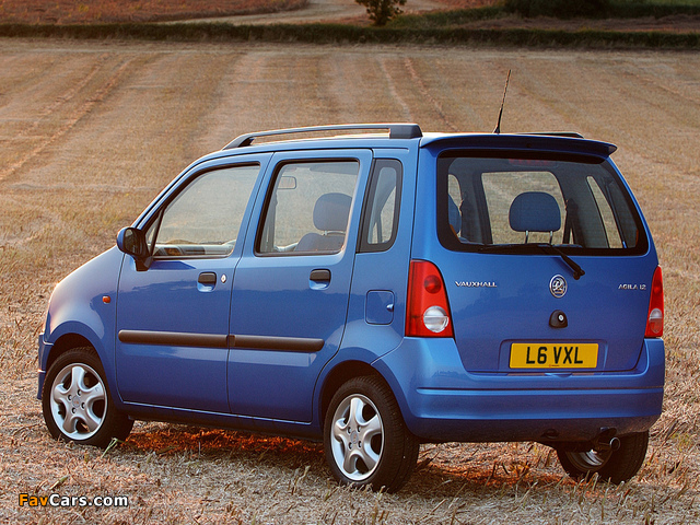 Vauxhall Agila 2004–07 photos (640 x 480)