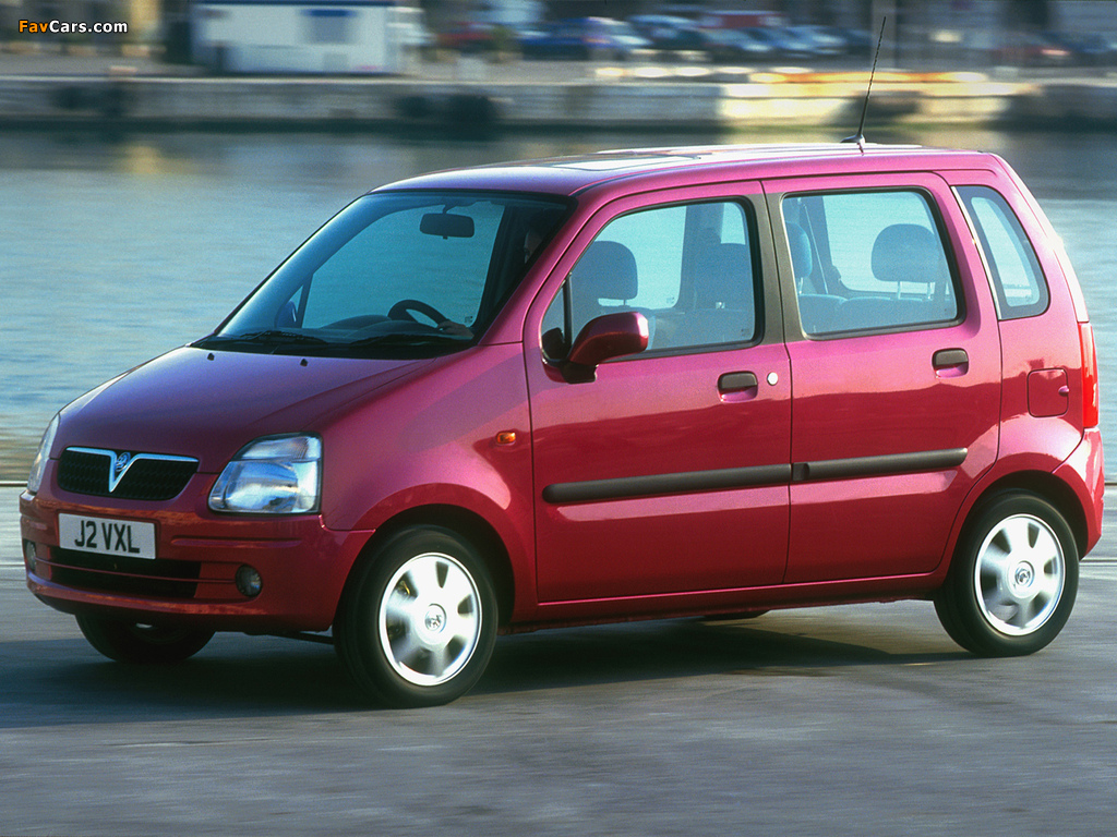 Vauxhall Agila 2000–04 wallpapers (1024 x 768)