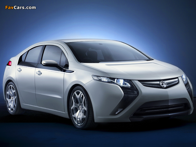 Vauxhall Ampera Concept 2009 wallpapers (640 x 480)