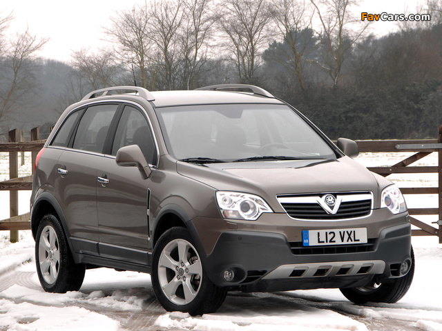 Images of Vauxhall Antara 2007–10 (640 x 480)