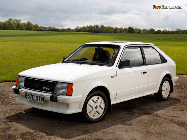 Images of Vauxhall Astra GTE 1983–85 (640 x 480)
