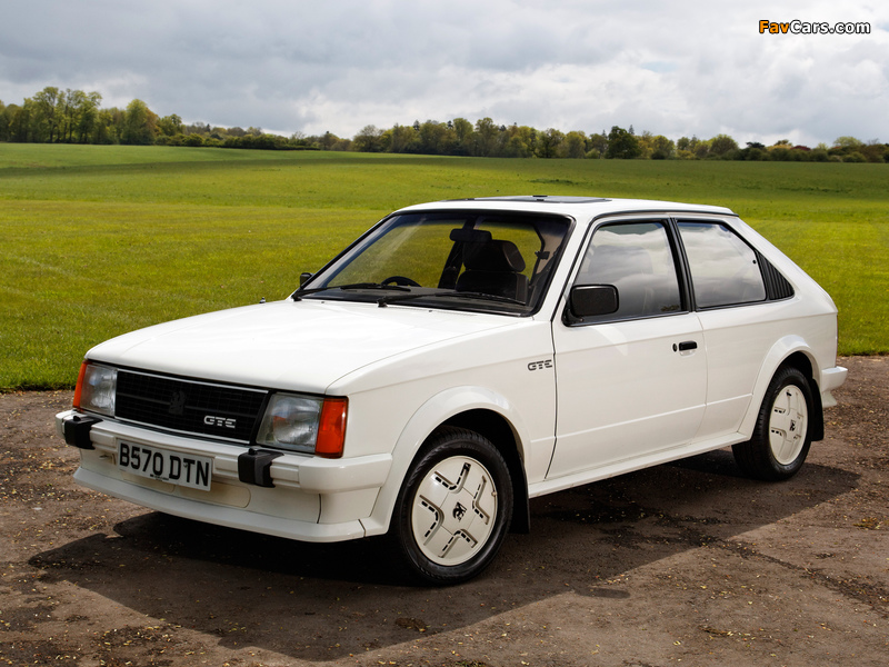 Images of Vauxhall Astra GTE 1983–85 (800 x 600)