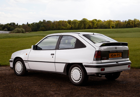 Images of Vauxhall Astra GTE 1984–91