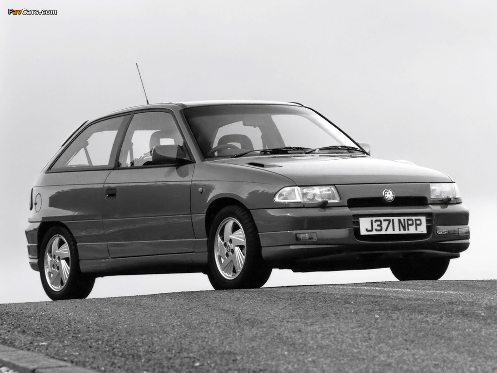 Images of Vauxhall Astra GSi 1991–95 (1024 x 768)