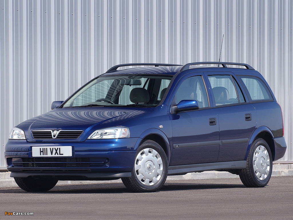 Images of Vauxhall Astra Estate 1998–2004 (1024 x 768)