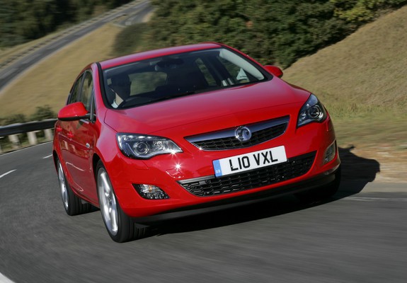 Images of Vauxhall Astra Turbo 2009–12