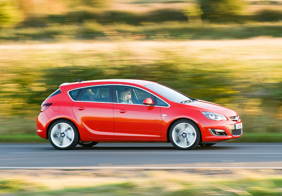 Images of Vauxhall Astra SRi Turbo 2012