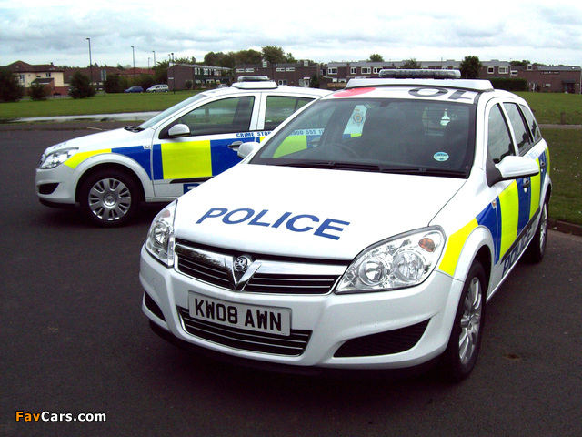 Images of Vauxhall Astra 5-door & Estate Police (MkV) (640 x 480)