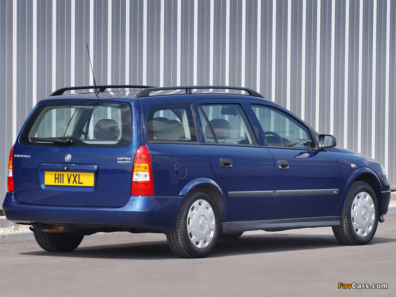 Photos of Vauxhall Astra Estate 1998–2004 (800 x 600)